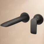 Vòi Lavabo TOTO TLG04310BB#MBL nóng lạnh, gắn tường, dòng GA (2 lỗ), màu đen mờ
