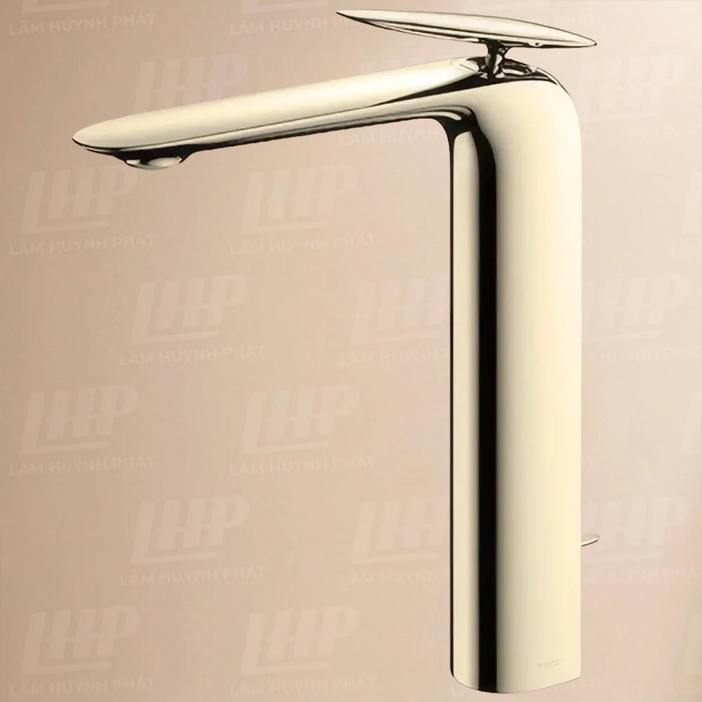 Vòi Lavabo TOTO TLP03301A1#PBR Vòi Lavabo TOTO TLP03301A1#PBR nóng lạnh dòng ZA mạ đồng bóng 29cm - Ảnh 1