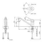 Vòi chén TOTO TTKC301FV nóng lạnh - Ảnh 4