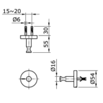 Móc áo TOTO TX704AJ - Ảnh 2