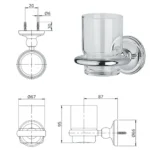Kệ ly TOTO TX707AC CURIO - Ảnh 7