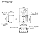 Máy sấy tay TOTO TYC322WF - Ảnh 7