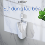 Bồn tiểu nam CAESAR U0233 treo tường, thoát ngang - Ảnh 2