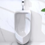 Bồn tiểu nam CAESAR U0282 treo tường, cấp nước trên, thoát ngang - Ảnh 2