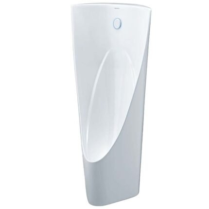 Bồn tiểu nam CAESAR U0237 treo tường, cấp nước sau, thoát ngang