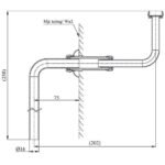 Ống nối van xả tiểu TOTO VM2L051Z - Ảnh 3