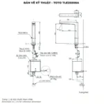 Vòi Lavabo TOTO TLE25008V cảm ứng - Ảnh 9