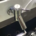 Vòi lavabo CAESAR W047C lạnh, gắn tường - Ảnh 3