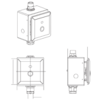 Van xả tiểu AMERICAN STADARD WF-8603 (WF8603) cảm ứng dùng pin - Ảnh 2