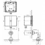 Van xả tiểu AMERICAN STADARD WF-8604 (WF8604) cảm ứng dùng pin - Ảnh 5