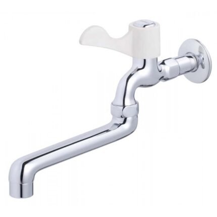 Vòi lavabo CAESAR WL027C lạnh, gắn tường