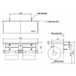 Hộp giấy TOTO YH702 - Ảnh 7