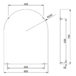 Gương phòng tắm TOTO YM6075FA chống mốc - Ảnh 3