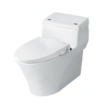 Bồn cầu INAX AC-1008R+CW-S32VN/ BW1 (AC1008R) 1 khối nắp rửa cơ S32VN