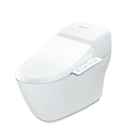 Bồn cầu INAX AC-1032+CW-H17VN/ BW1 (AC1032) 1 khối nắp điện tử CW-H17VN