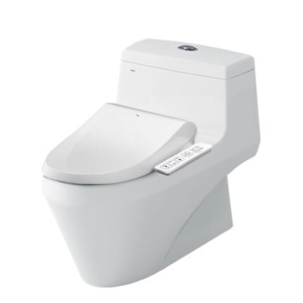 Bồn cầu INAX AC-1035+CW-H17VN/ BW1 (AC1035) 1 khối nắp điện tử CW-H17VN