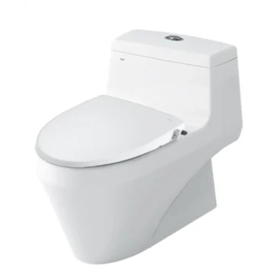 Bồn cầu INAX AC-1035+CW-S15VN/ BW1 (AC1035VN) 1 khối nắp rửa cơ S15VN