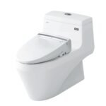 Bồn cầu INAX AC-1035+CW-KB22AVN/ BW1 (AC1035VN) 1 khối nắp điện tử CW-KB22AVN