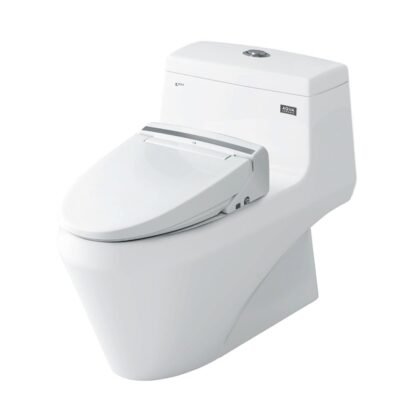 Bồn cầu INAX AC-1035+CW-KB22AVN/ BW1 (AC1035VN) 1 khối nắp điện tử CW-KB22AVN