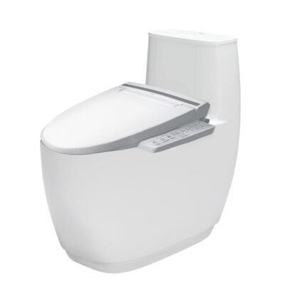 Bồn cầu INAX AC-1052+CW-KB22AVN/ BW1 (AC1052VN) 1 khối nắp điện tử CW-KB22AVN