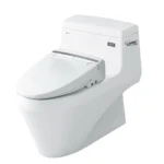 Bồn cầu INAX AC-1135+CW-KB22AVN/ BW1 (AC1135VN) 1 khối nắp điện tử CW-KB22AVN, xả gạt