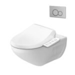 Bồn cầu INAX AC-22P+CW-H17VN/ BW1 (AC22P) treo tường nắp điện tử CW-H17VN