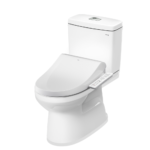 Bồn cầu INAX C-504A+CW-H17VN/ BW1 (C504A) 2 khối nắp điện tử CW-H17VN