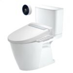 Bồn cầu INAX ACT-602+CW-H20VN/ BW1 (ACT602VN) 2 khối nắp điện tử CW-H20VN, xả không chạm