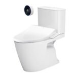 Bồn cầu INAX ACT-602+CW-H17VN/ BW1 (ACT602VN) 2 khối nắp điện tử CW-H17VN, xả không chạm