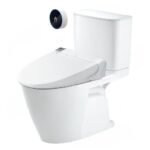 Bồn cầu INAX ACT-602+CW-KA22AVN/ BW1 (ACT602VN) 2 khối nắp điện tử CW-KA22AVN, xả không chạm