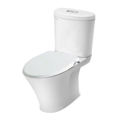 Bồn cầu INAX AC-700A + CW-S15VN (AC700A) 2 khối nắp rửa cơ S15VN