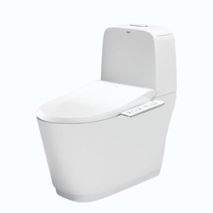 Bồn cầu INAX AC-832+CW-H18VN/ BW1 (AC832VN) 2 khối nắp điện tử CW-H18VN