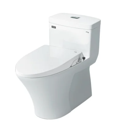 Bồn cầu INAX AC-900R+CW-S15VN/ BW1 (AC900R) 1 khối nắp rửa cơ S15VN