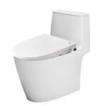 Bồn cầu INAX AC-902+CW-S15VN/ BW1 (AC900R) 1 khối nắp rửa cơ S15VN