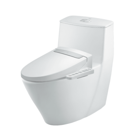 Bồn cầu INAX AC-919R+CW-H20VN/ BW1 (AC919R) 1 khối nắp điện tử CW-H20VN