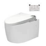 Bồn cầu INAX AC-952+CW-KA22AVN/ BW1 (AC952) treo tường nắp điện tử CW-KA22AVN