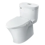 Bồn cầu INAX AC-959A+CW-S15VN/ BW1 (AC959A) 1 khối nắp rửa cơ S15VN