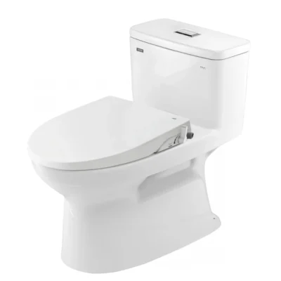 Bồn cầu INAX AC-969+CW-S15VN/ BW1 (AC969VN) 1 khối nắp rửa cơ S15VN