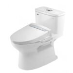 Bồn cầu INAX AC-969+CW-H20VN/ BW1 (AC969) 1 khối nắp điện tử CW-H20VN