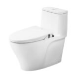 Bồn cầu INAX AC-989+CW-S15VN/ BW1 (AC989VN) 1 khối nắp rửa cơ S15VN