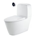 Bồn cầu INAX ACT-832VN/ BW1 (ACT832) 2 khối nắp êm CF-832VS, xả không chạm