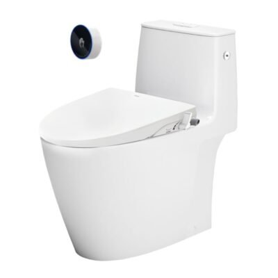 Bồn cầu INAX ACT-902+CW-S15VN/ BW1 (ACT902VN) 1 khối nắp rửa cơ S15VN, xả không chạm