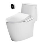 Bồn cầu INAX ACT-902+CW-H18VN/ BW1 (ACT902VN) 1 khối nắp điện tử CW-H18VN, xả không chạm