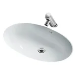Chậu rửa mặt lavabo INAX AL-2216V/ BW1 (AL2216V) âm bàn