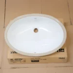 Chậu rửa mặt lavabo INAX AL-2216V/ BW1 (AL2216V) âm bàn - Ảnh 4