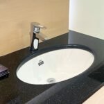 Chậu rửa mặt lavabo INAX AL-2216V/ BW1 (AL2216V) âm bàn - Ảnh 2