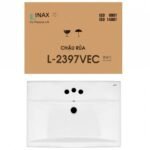 Chậu rửa mặt lavabo INAX AL-2397VEC/ BW1 (AL2397VEC) bán âm, 3 lỗ - Ảnh 6