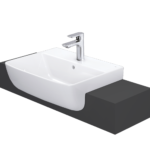 Chậu rửa mặt lavabo INAX AL-345VFC/ BW1 (AL345VFC) bán âm