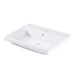 Chậu rửa mặt lavabo INAX AL-345VFC/ BW1 (AL345VFC) bán âm - Ảnh 6