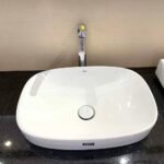 Chậu rửa mặt lavabo INAX AL-642V/ BW1 (AL642V) đặt bàn - Ảnh 3